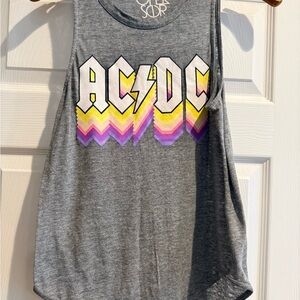 Excellent Vintage AC/DC Band Tank Top Women’s Medium – Classic Rock Graphic Tee
